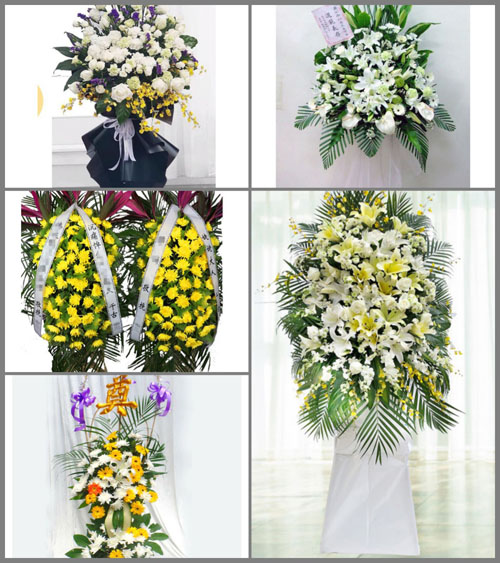 福建福州连江县潘度乡朱步村白事花篮预定